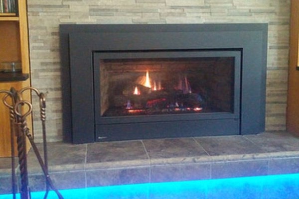 fireplace conversion